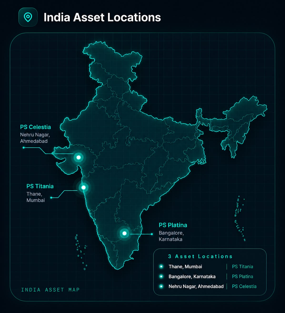 India Asset Map